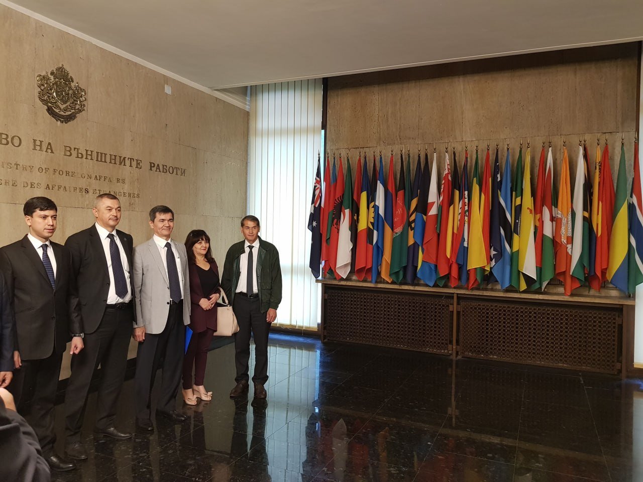 Uzbek Delegation at Bulgaria’s Ministry of Foreign Affairs