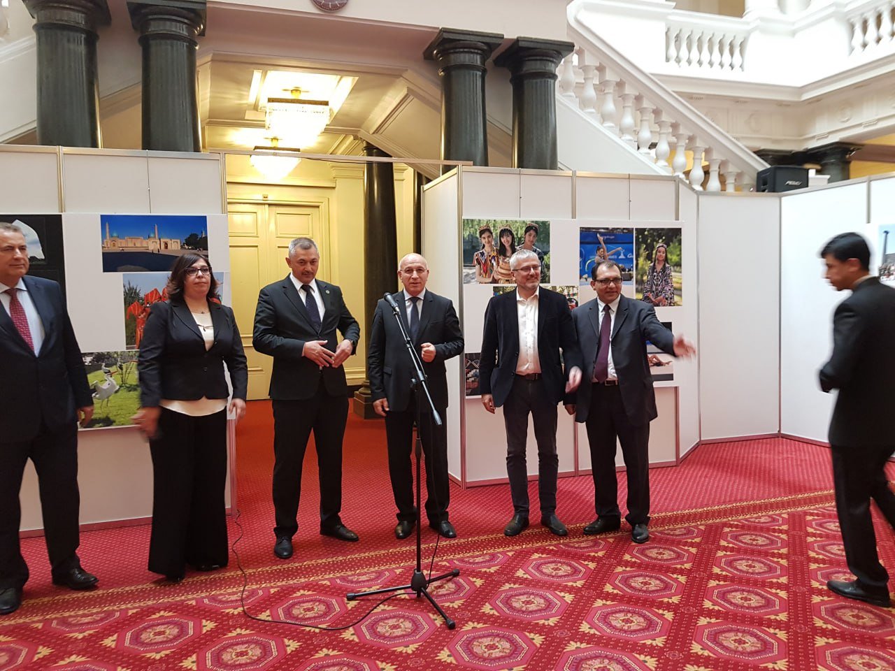 Opening a Cultural Exhibition on Uzbekistan in Sofia, Bulgaria