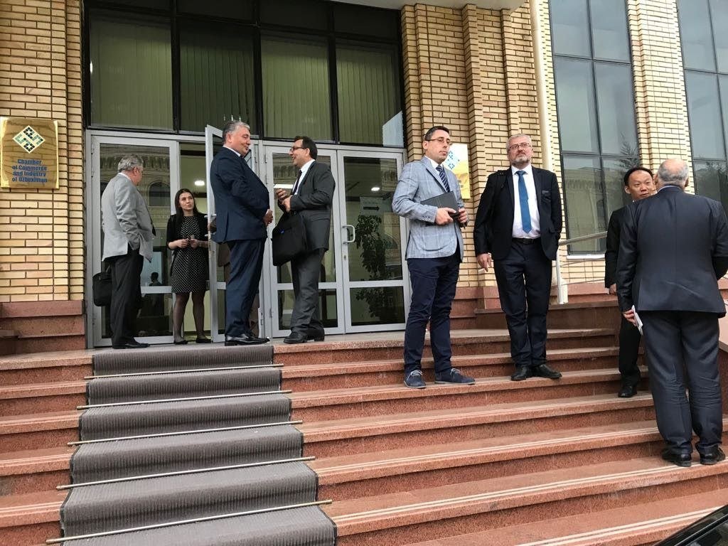 Visit to the Chamber of Commerce and Industry of Uzbekistan