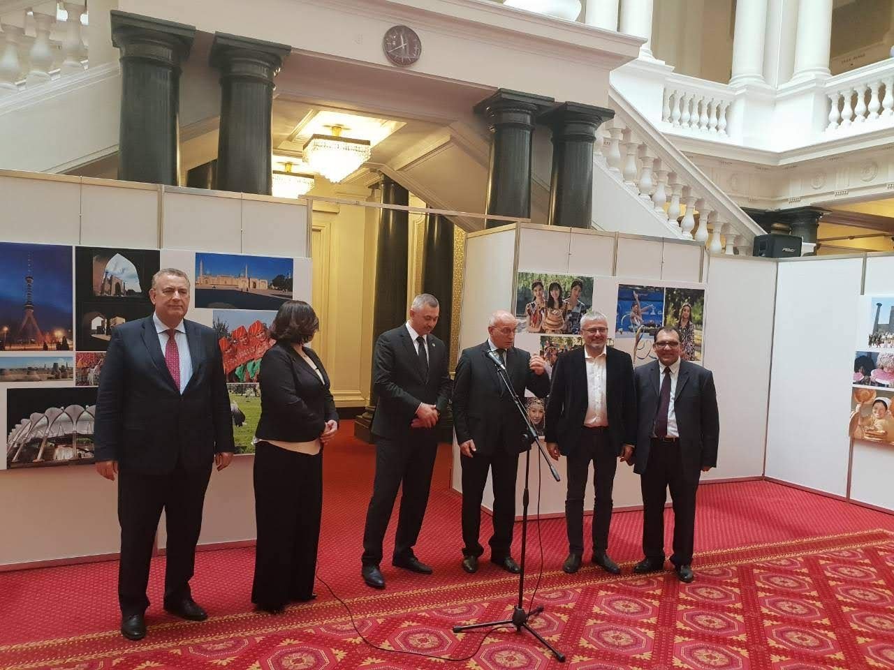 Opening a Cultural Exhibition on Uzbekistan in Sofia, Bulgaria