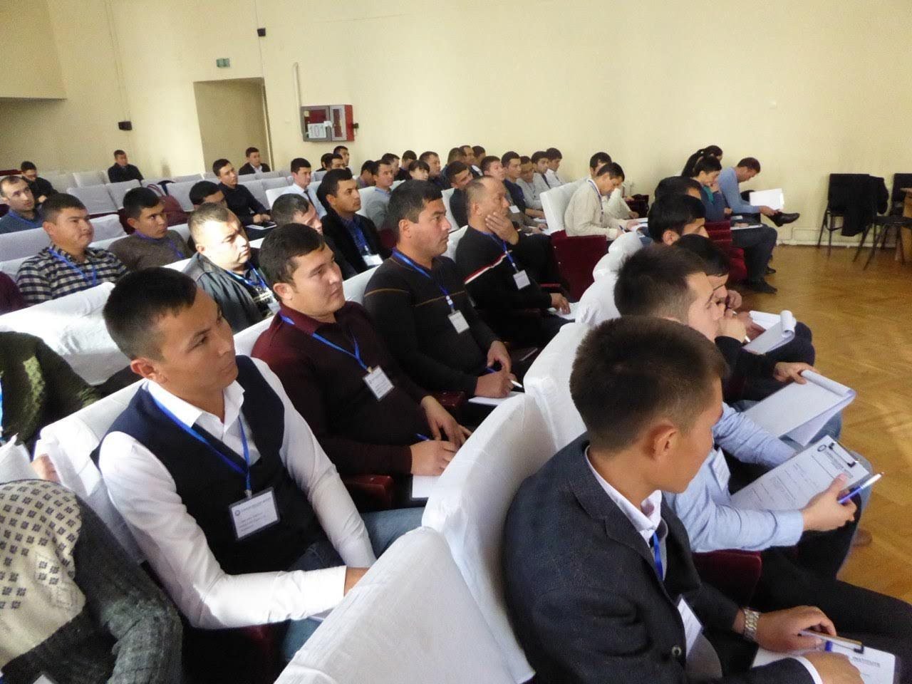 Participants in the Tashkent Land Administration Course