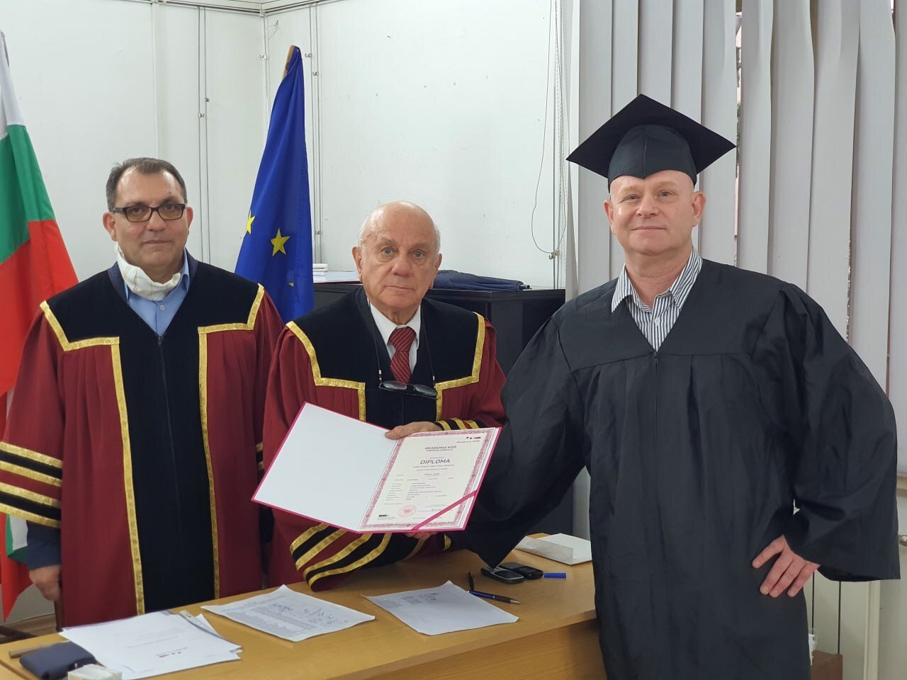 Academic certificate ceremony
