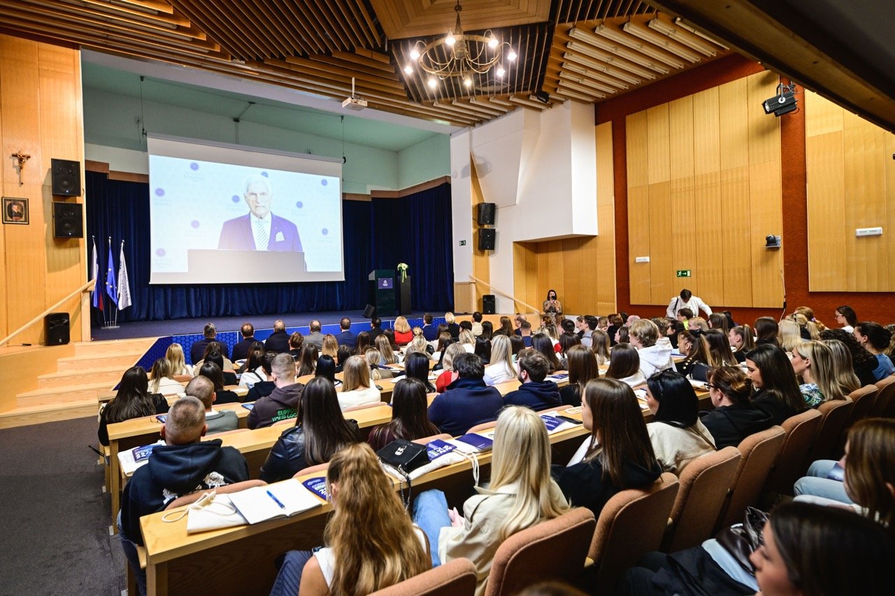 Academic event at Alma Mater Europaea